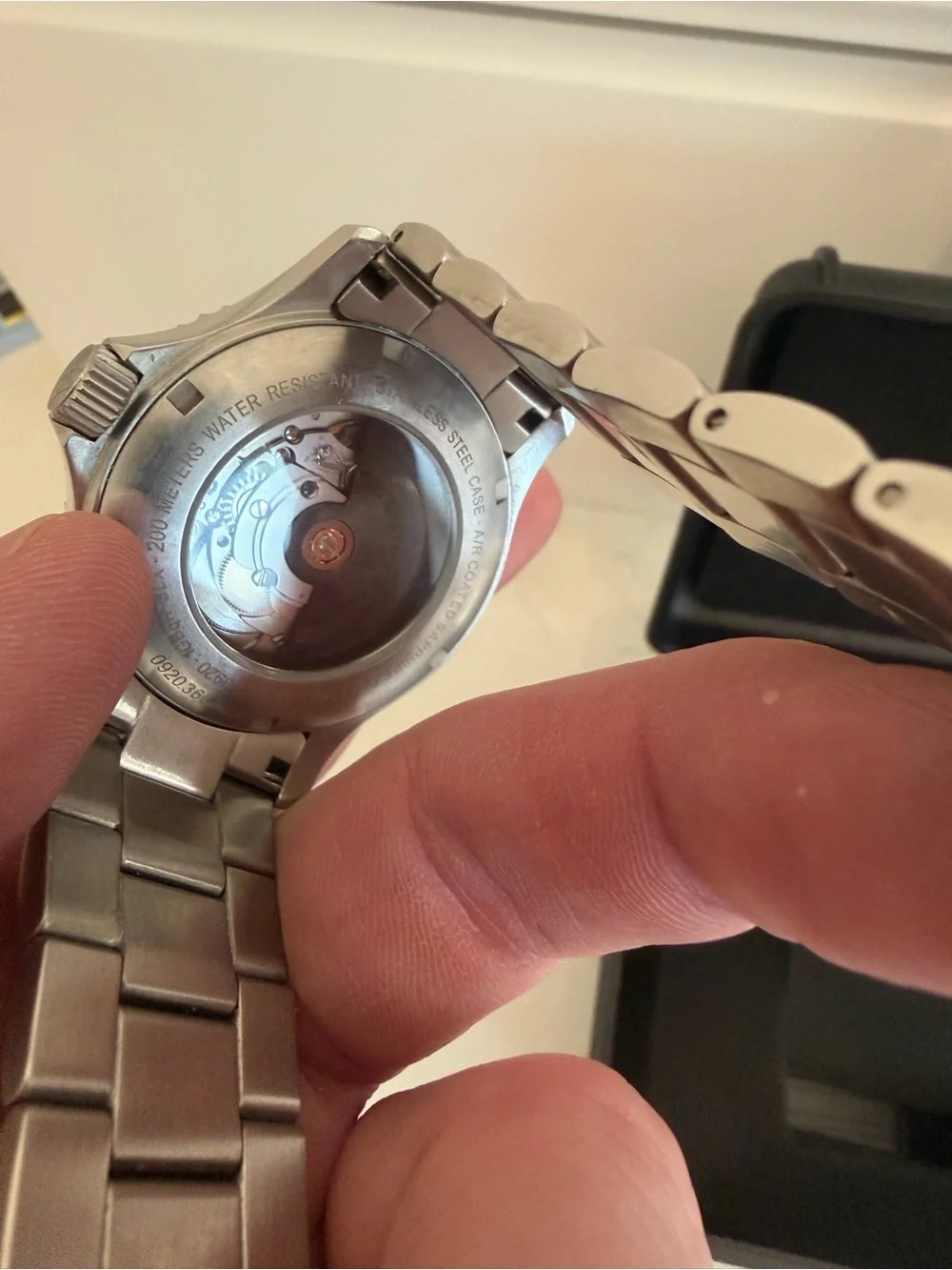Luminox men stainless